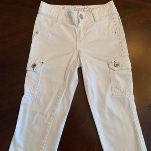 White children’s jeans from justice